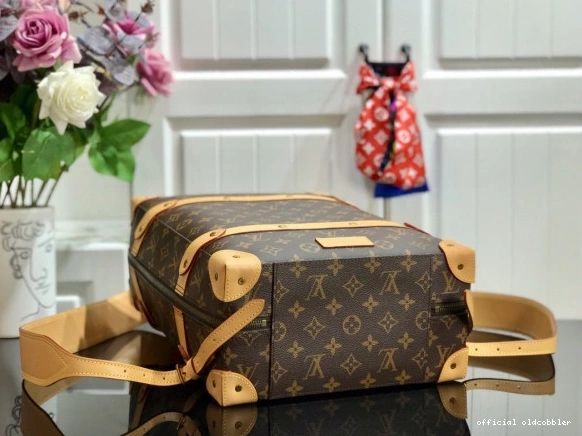 Official oldcobbler SOFT LOUIS BACKPACK TRUNK PM VUITTON 0820